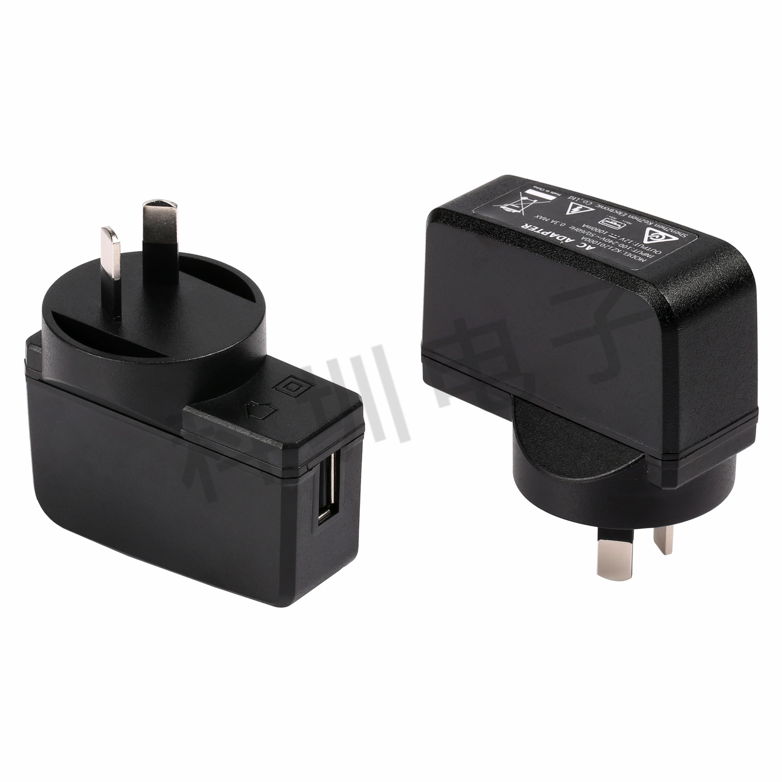 12W-18W侧插澳规 USB